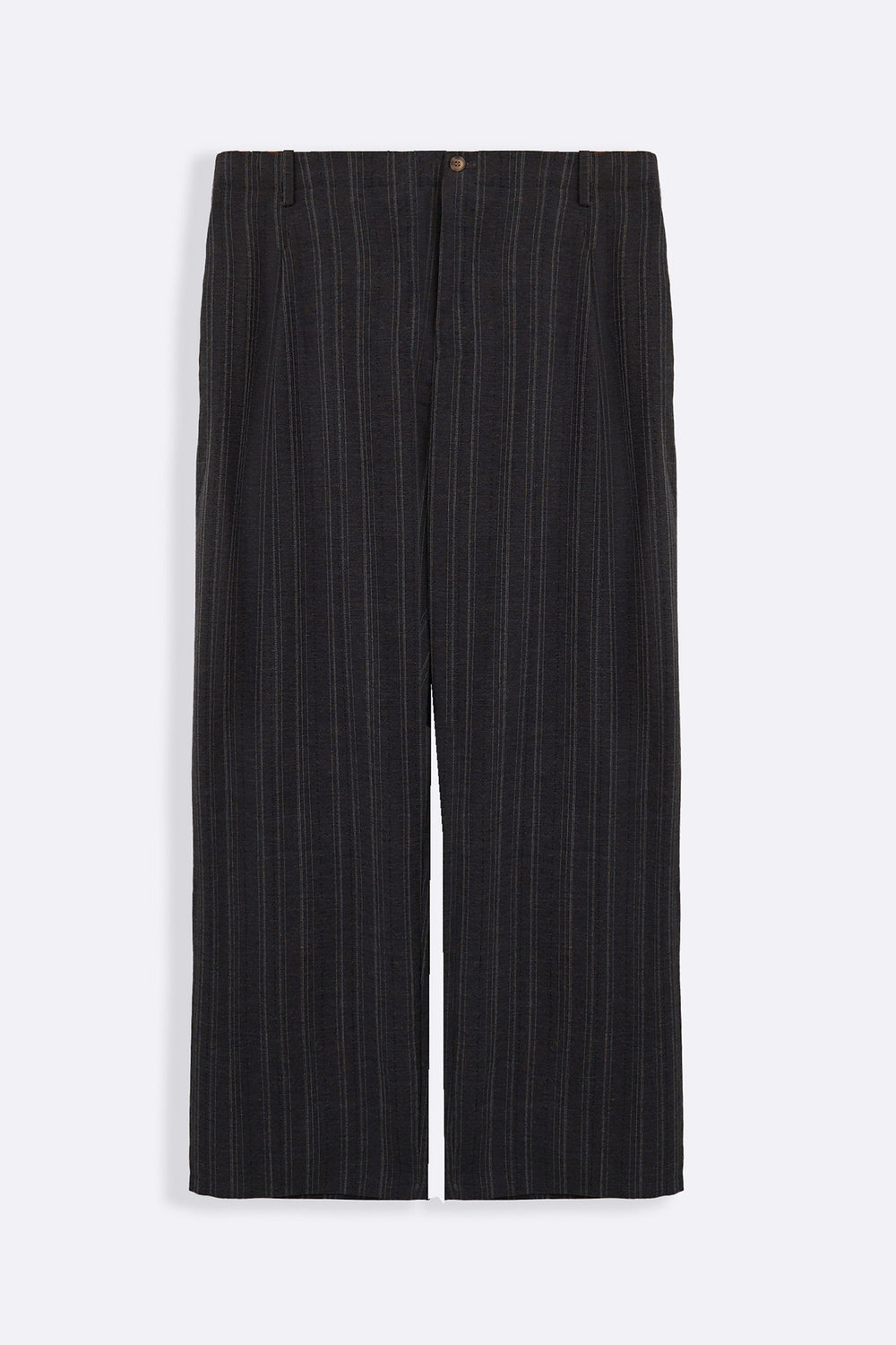 DARK GREY BAGGY PLEATED PANTS