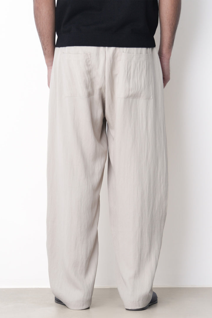 BEIGE-EVERYDAY SLOUCHY PANTS