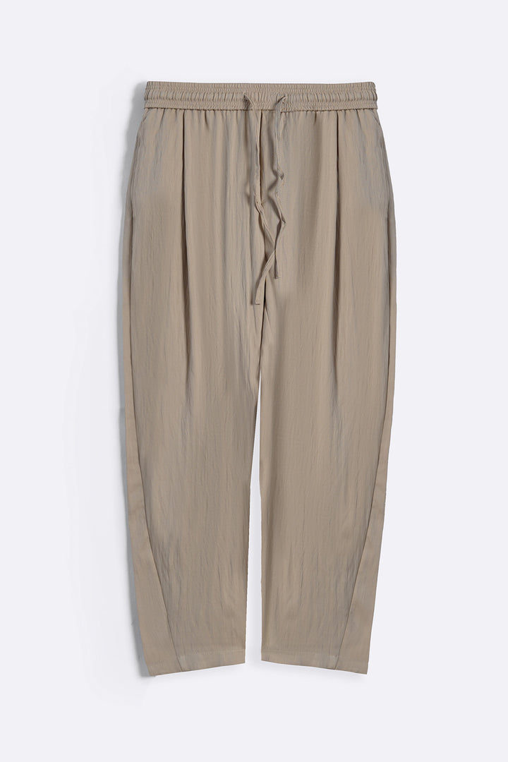 BEIGE EVERYDAY SLOUCHY PANTS