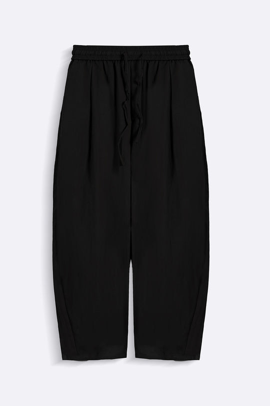 BLACK EVERYDAY SLOUCHY PANTS