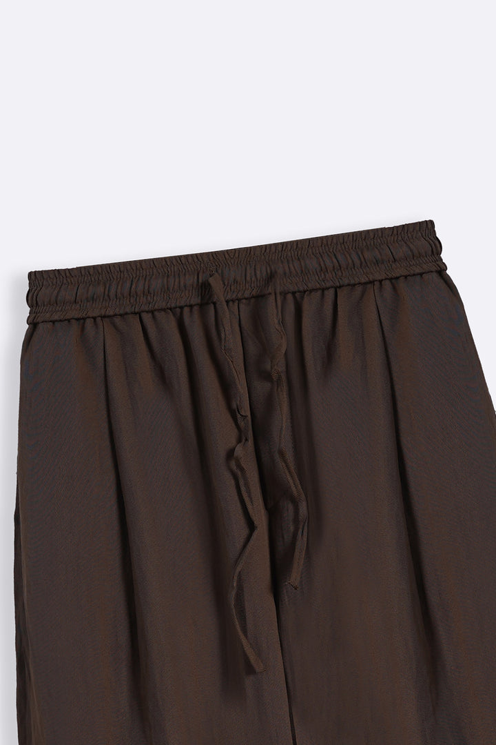 BROWN EVERYDAY SLOUCHY PANTS