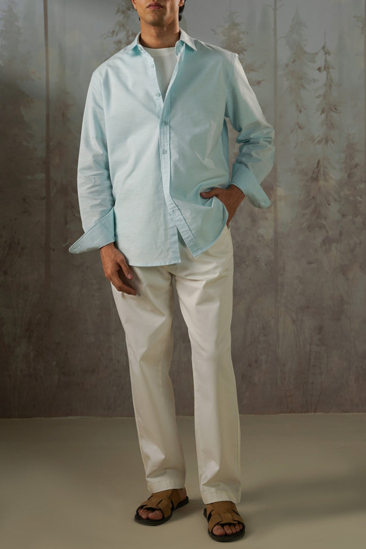 RELAXED COTTON PANTS