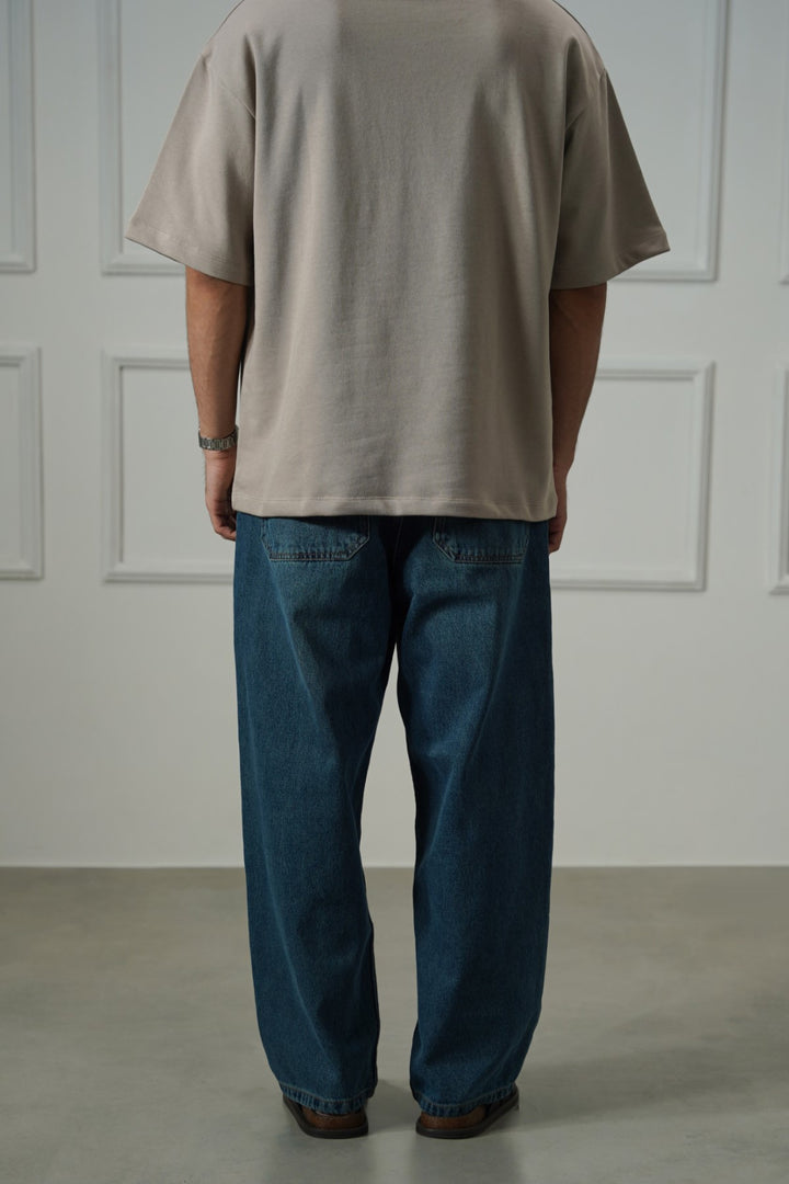 DARK BLUE SKATER JEANS