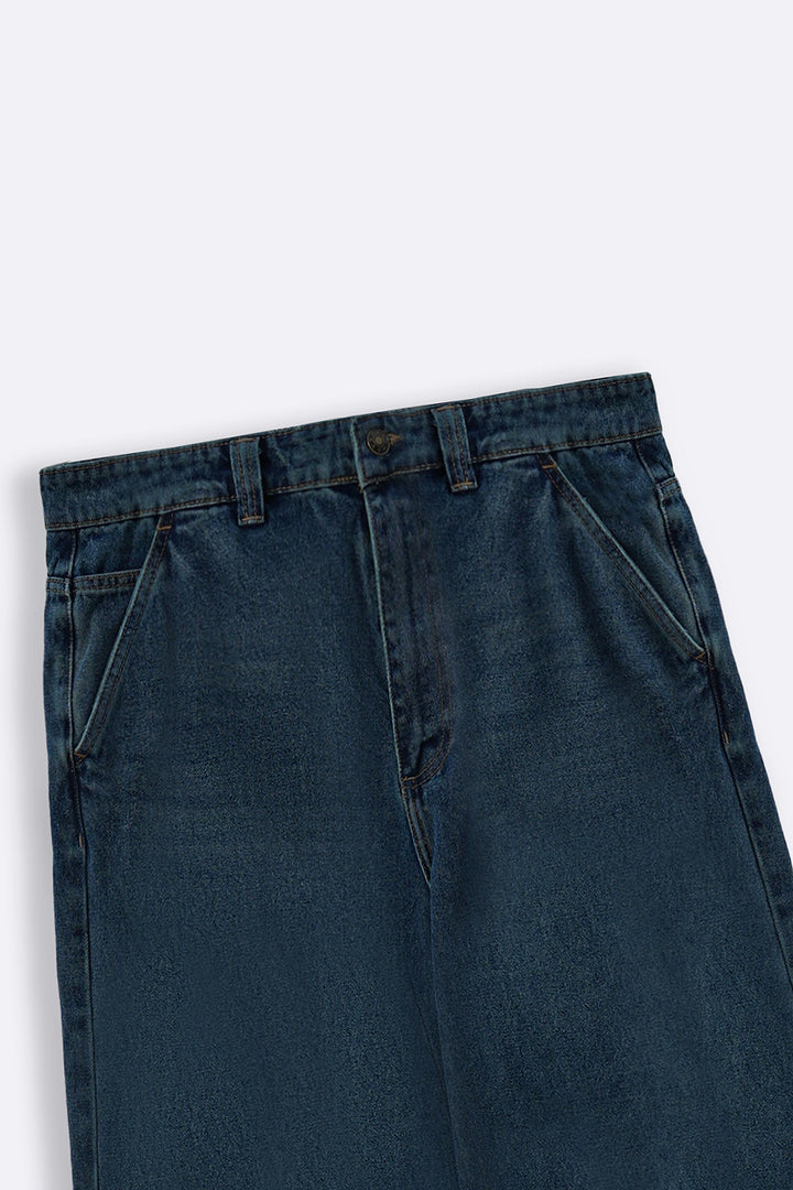 DARK BLUE SKATER JEANS