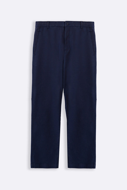 NAVY BASIC CHINO PANTS