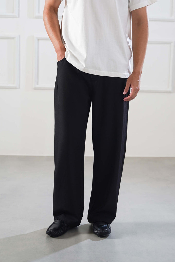 TWILL BAGGY PANTS