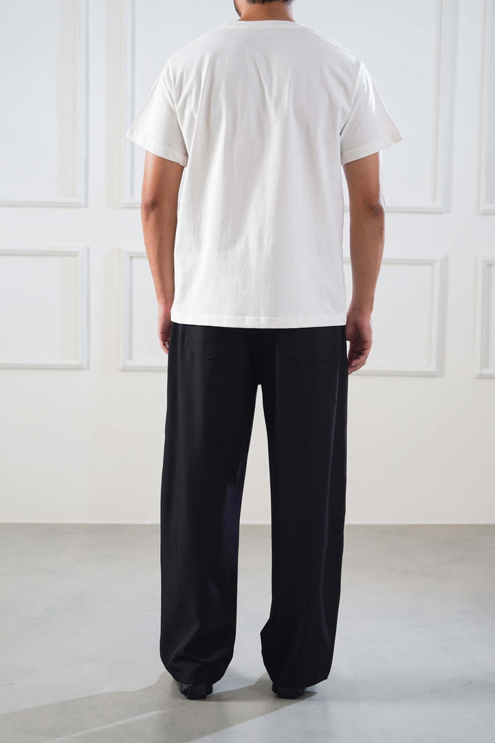 TWILL BAGGY PANTS