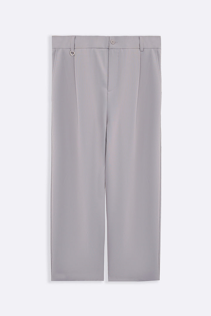 IVORY PLEATED PANTS