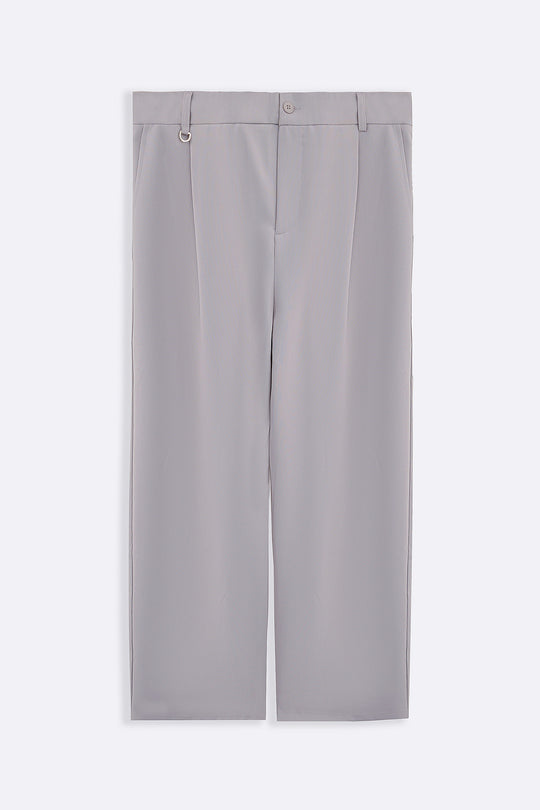 IVORY PLEATED PANTS