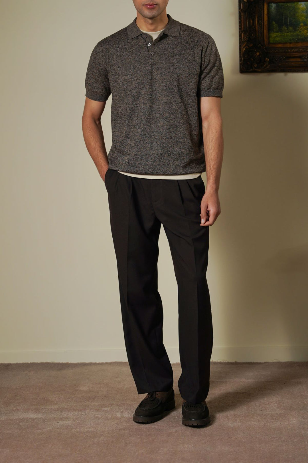 BLACK SMART DAILY PANTS