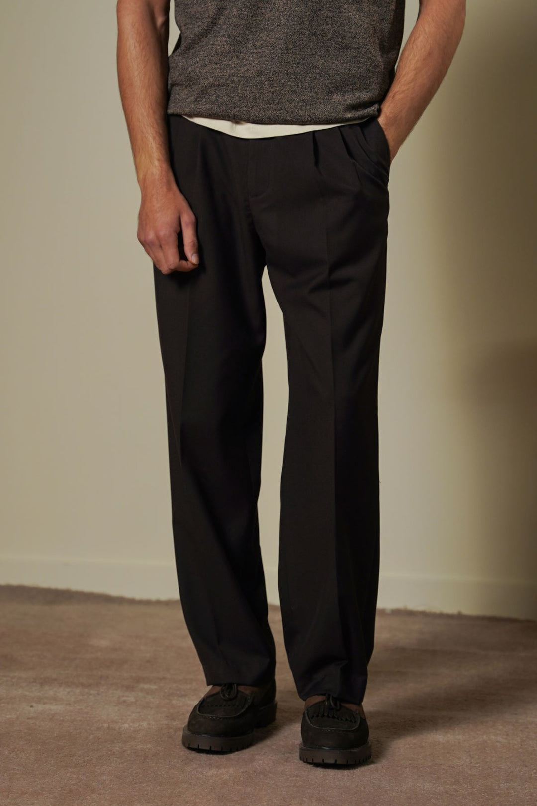 BLACK SMART DAILY PANTS