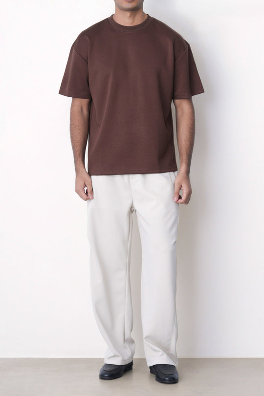 PANELLED BARREL PANTS
