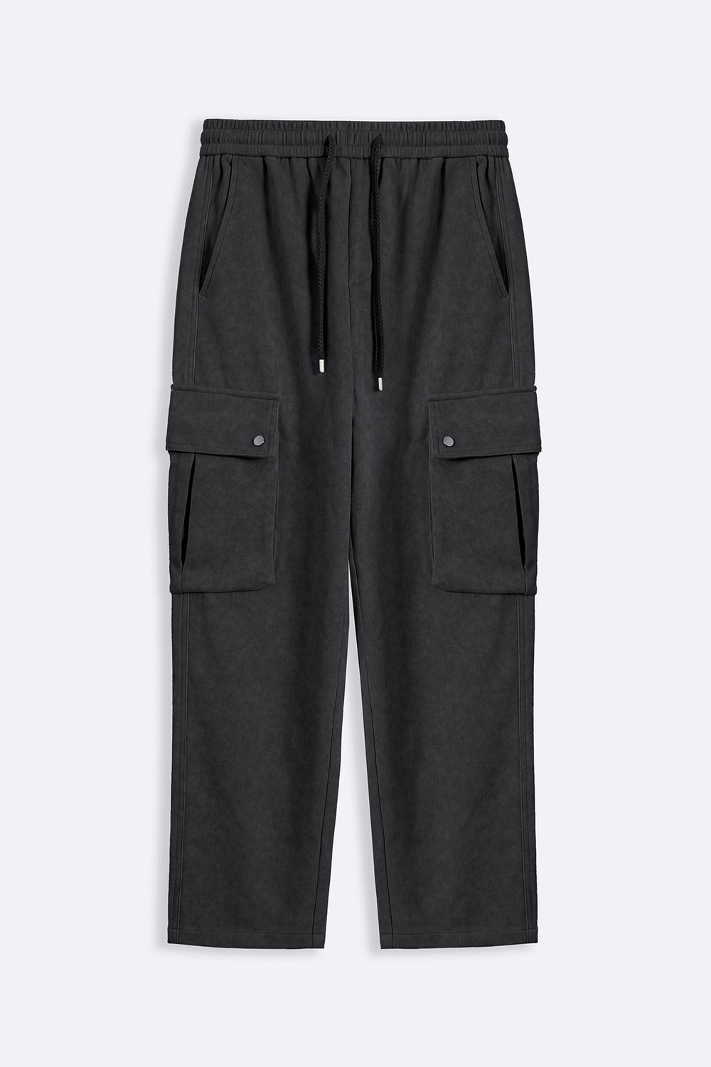 CHARCOAL UTILITY CARGO PANTS