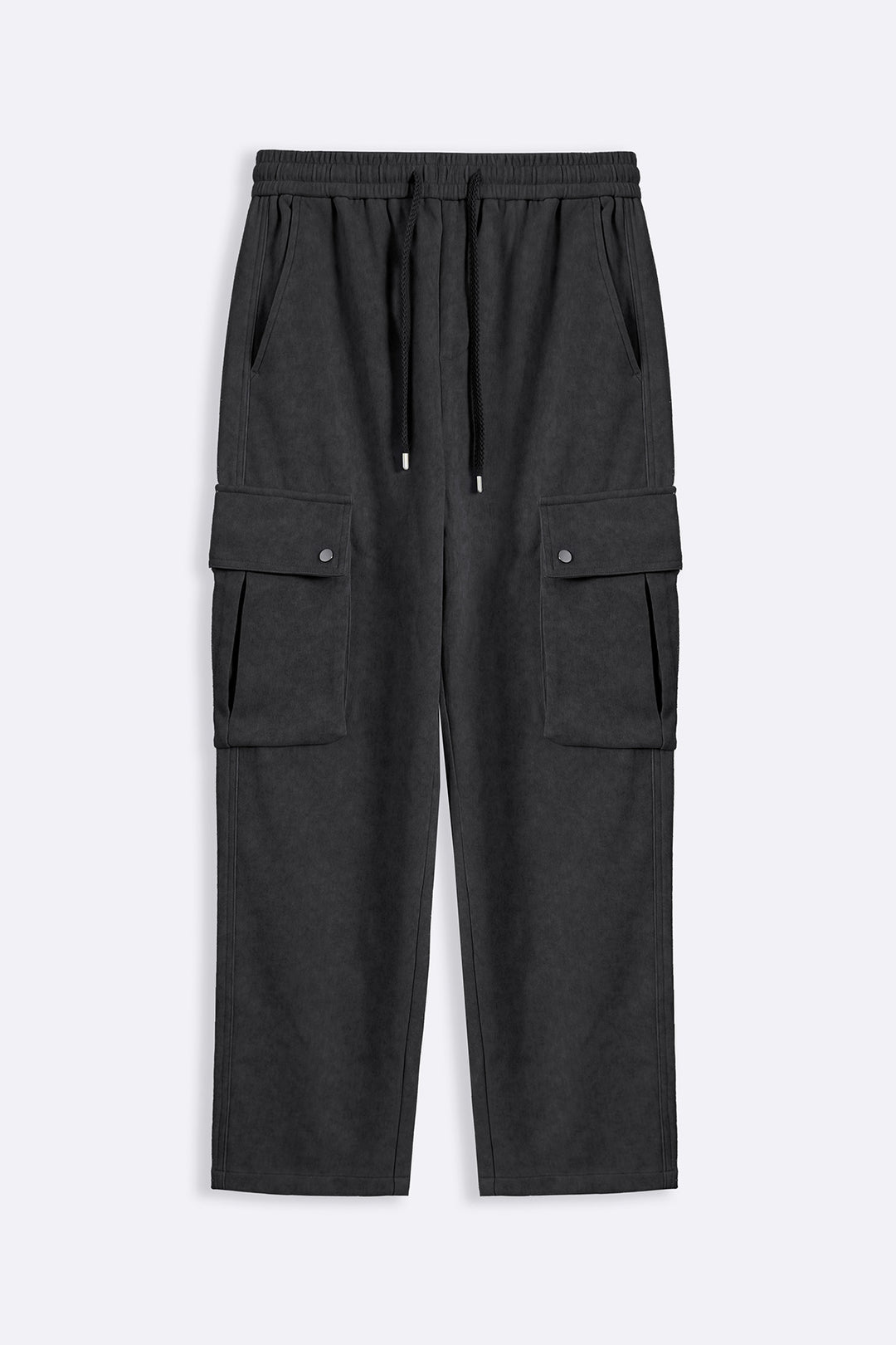 CHARCOAL UTILITY CARGO PANTS