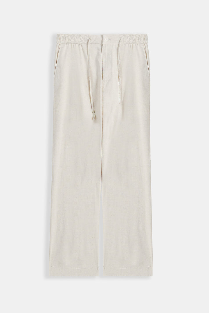 OAT MELANGE LINEN BLEND PANTS