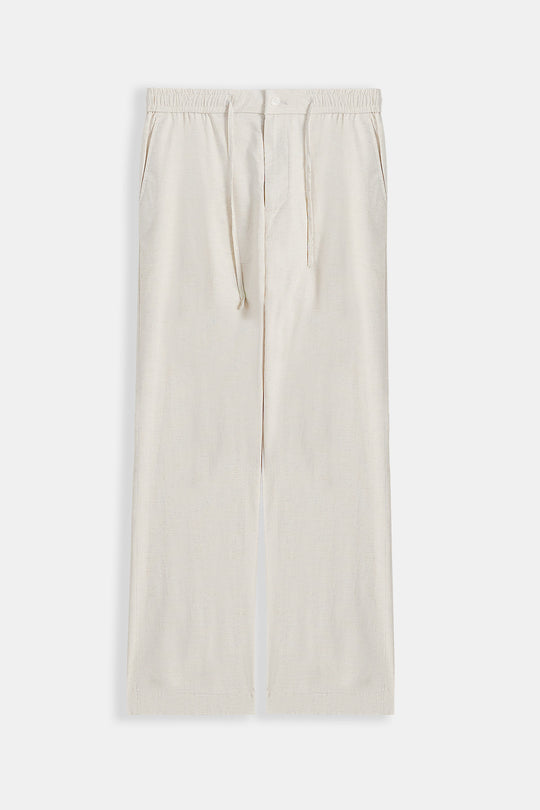OAT MELANGE LINEN BLEND PANTS