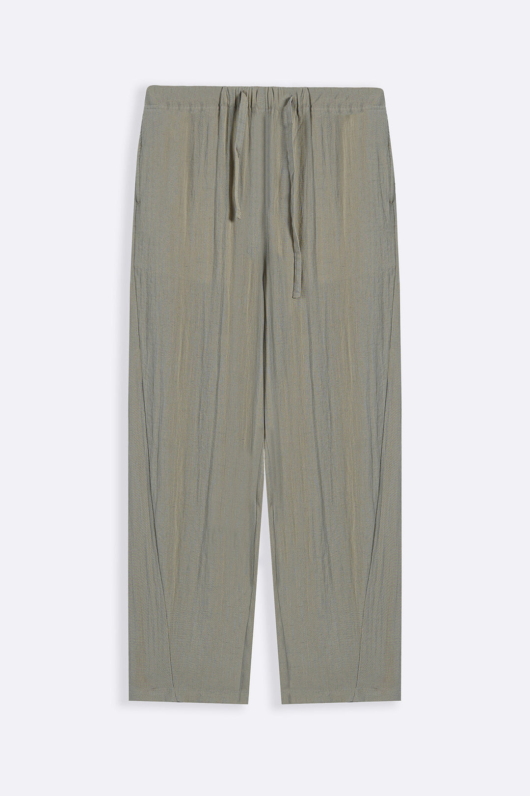 KHAKI SUMMER SLUB PANTS