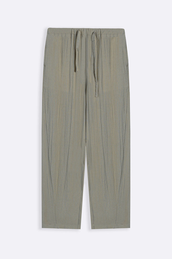 KHAKI SUMMER SLUB PANTS