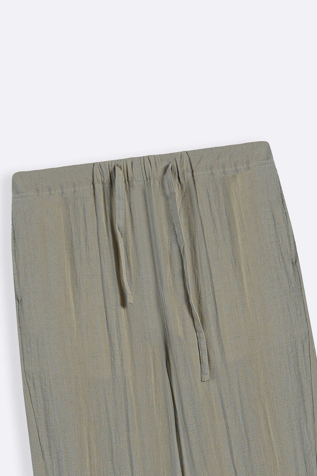 KHAKI SUMMER SLUB PANTS