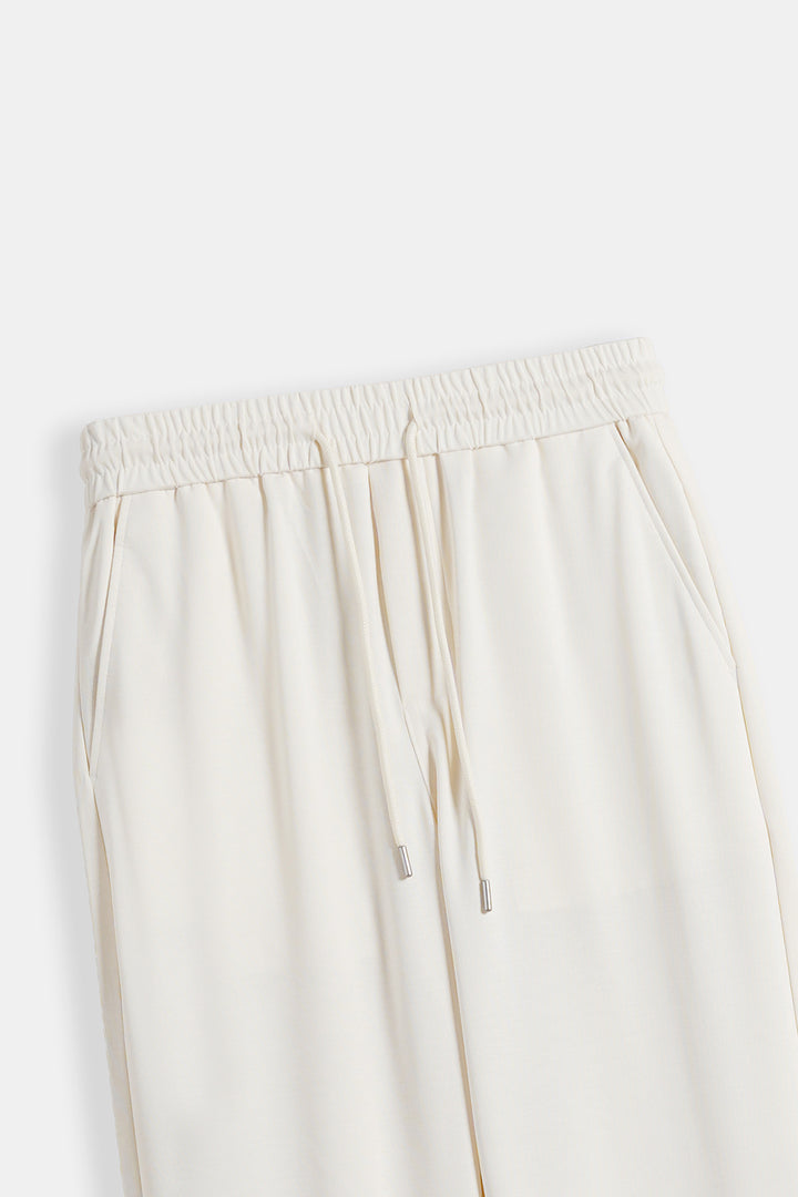 IVORY COMFORT STRAIGHT PANTS