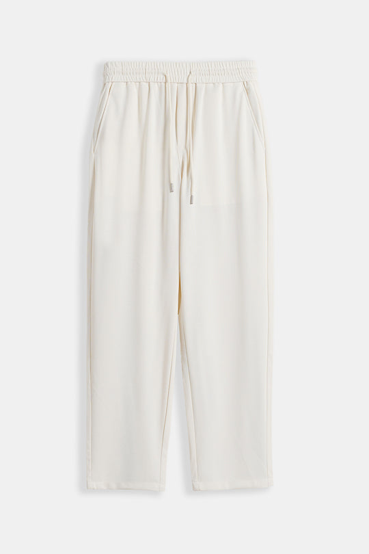 IVORY COMFORT STRAIGHT PANTS