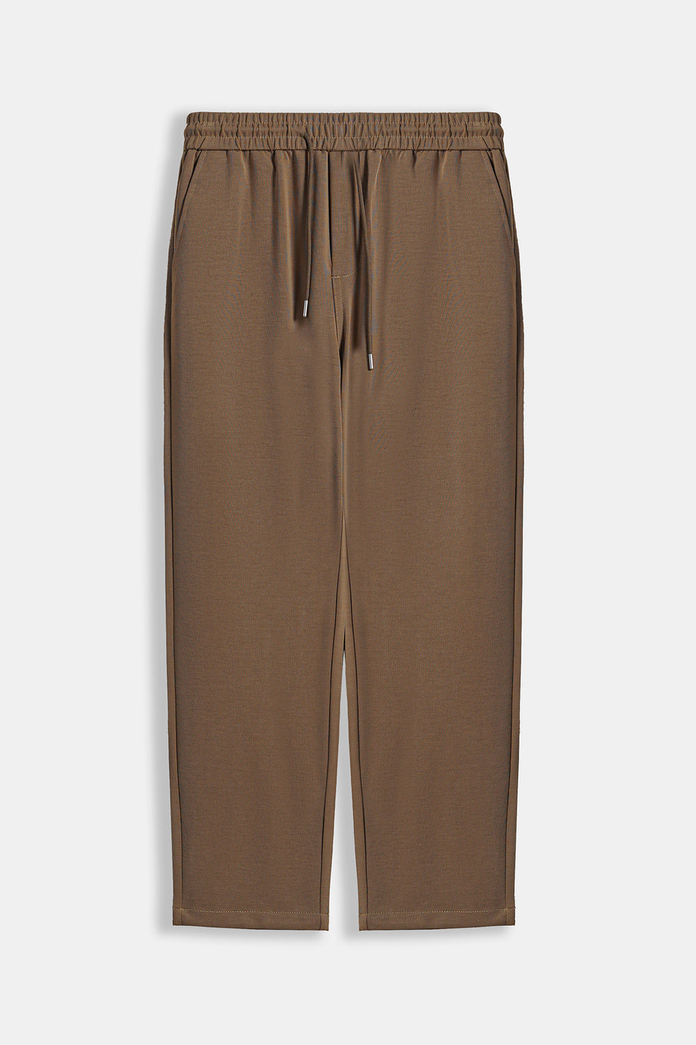 KHAKI-COMFORT STRAIGHT PANTS