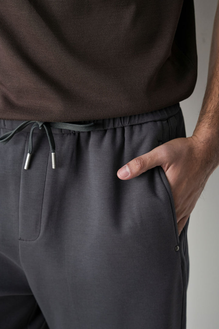 CHARCOAL ESSENTIAL TROUSERS