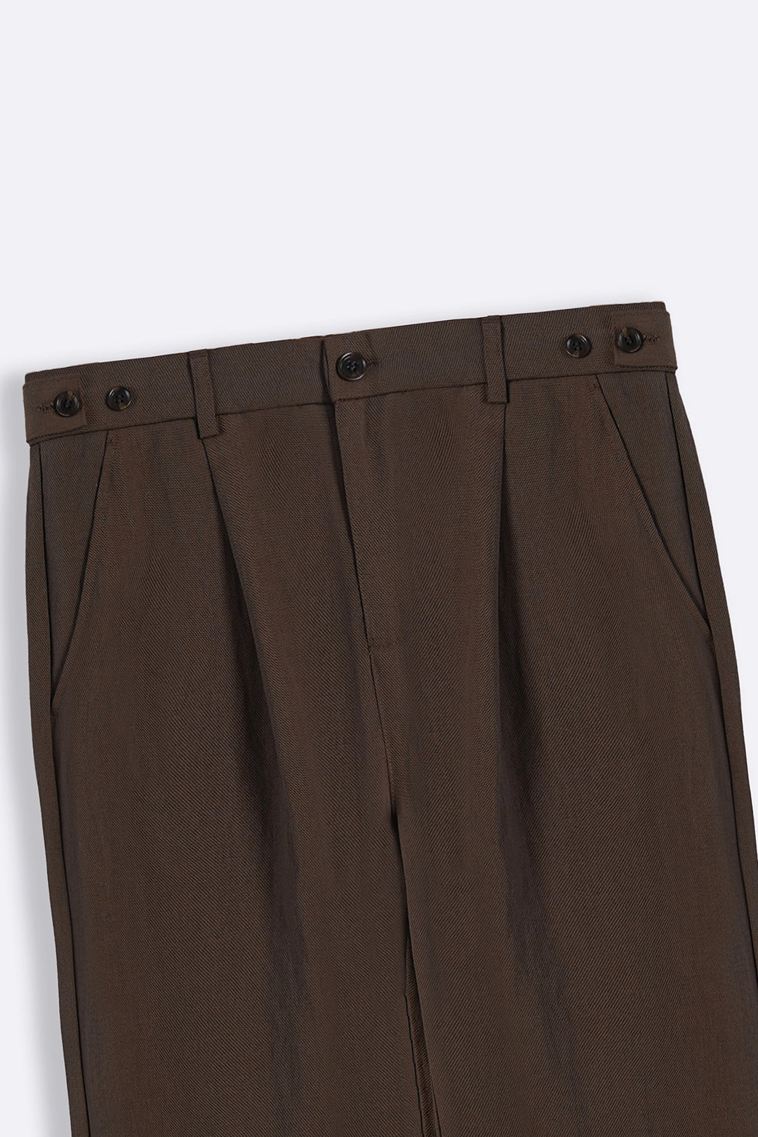 BROWN RESORT TAILORED PANTS