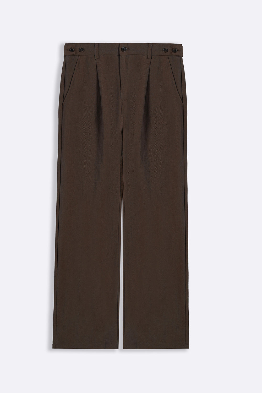 BROWN RESORT TAILORED PANTS