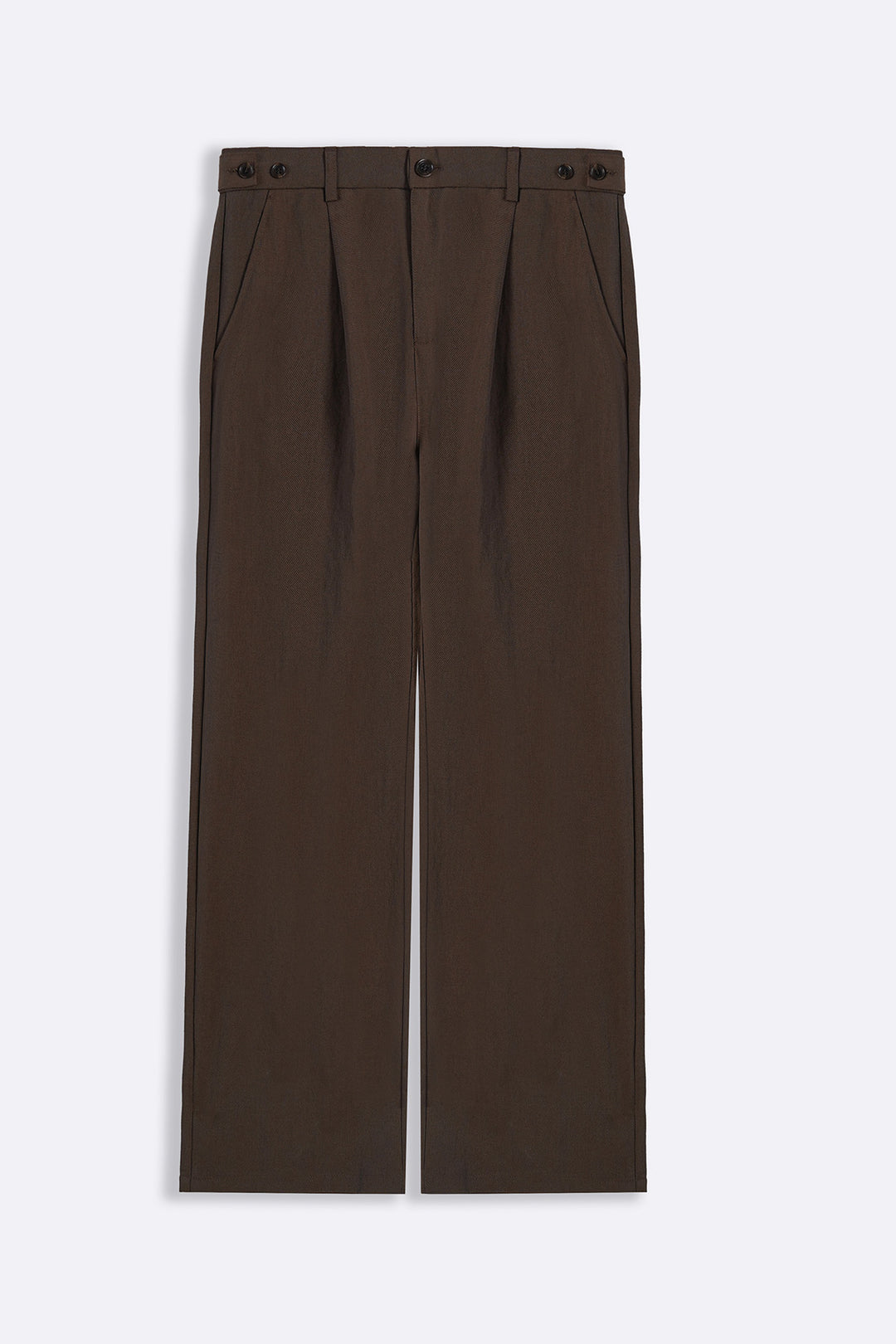 BROWN RESORT TAILORED PANTS