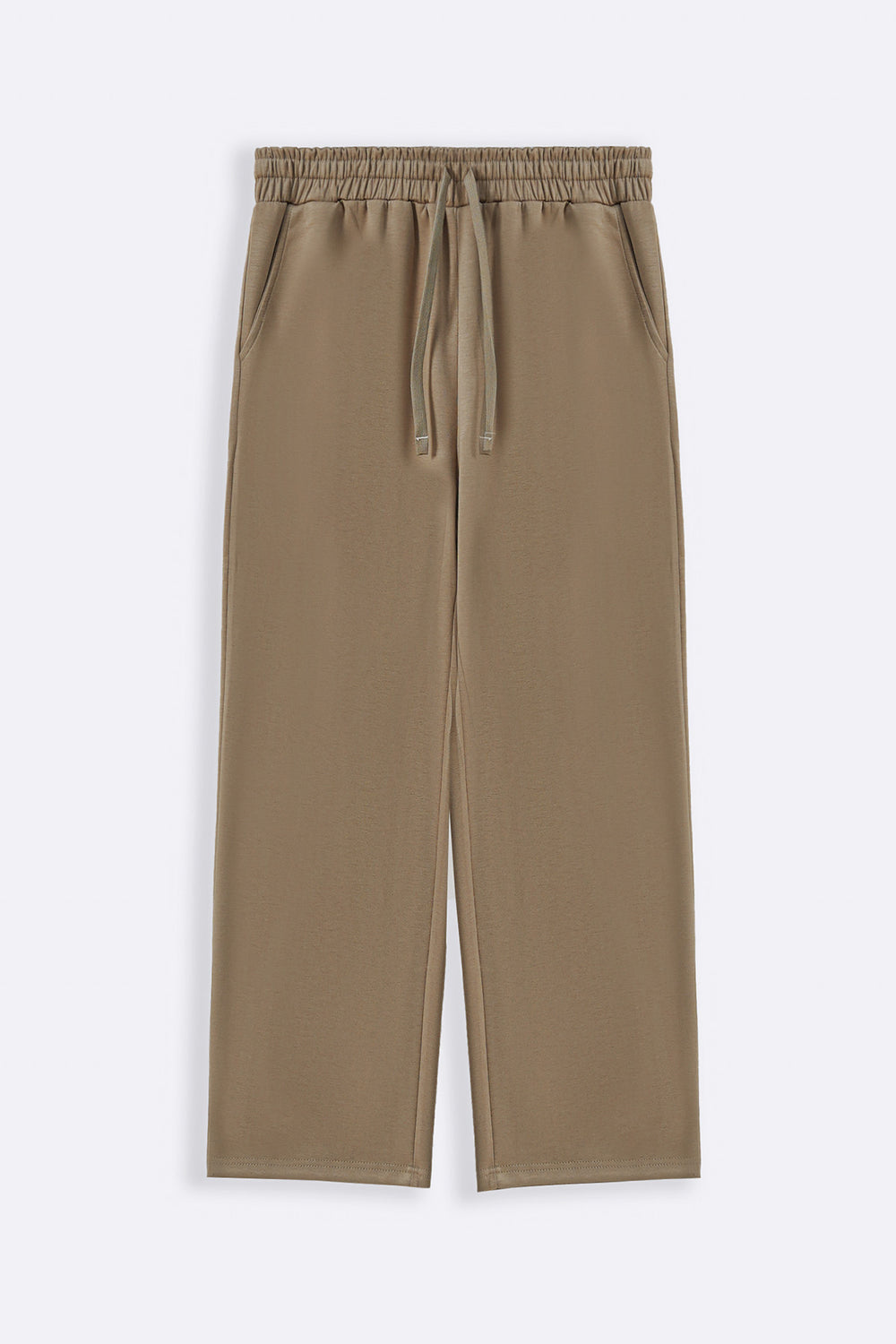 KHAKI COMFORT STRAIGHT PANTS