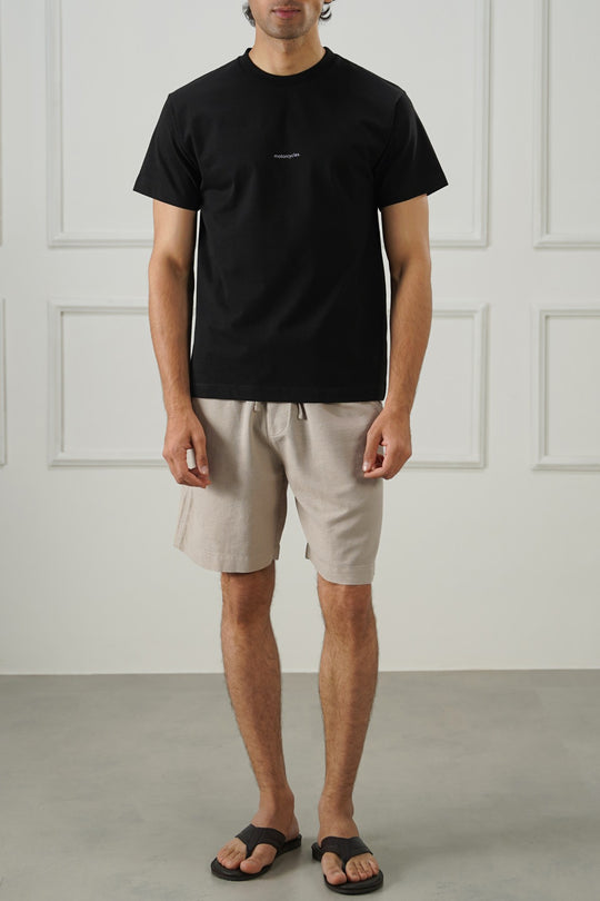 BEIGE HOLIDAY SHORTS