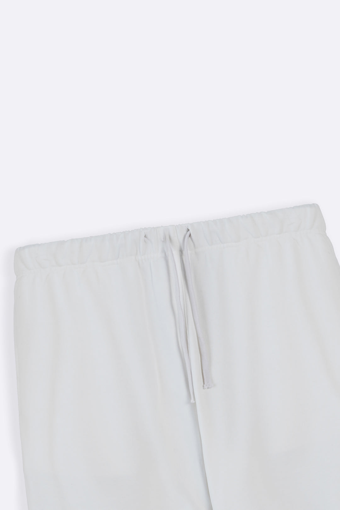 WHITE RELAXED SHORTS