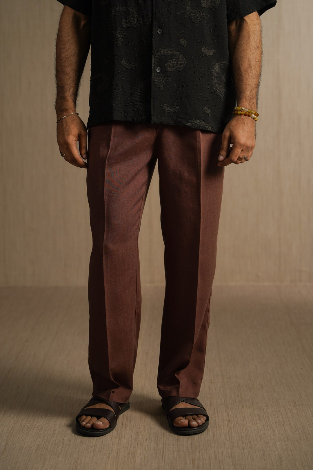 BROWN NEUTRAL TONE PANTS