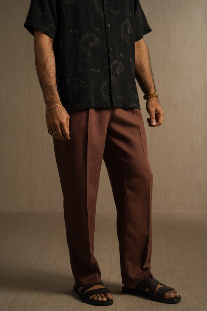 BROWN NEUTRAL TONE PANTS