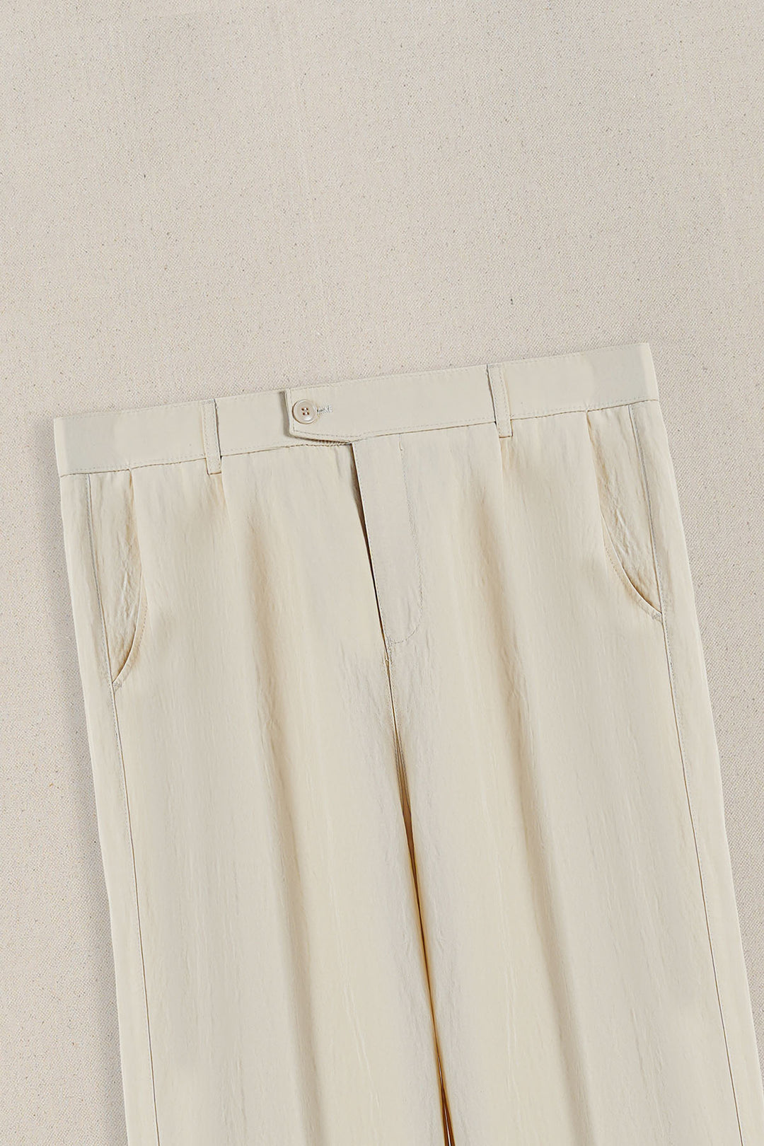 BEIGE PALM GROVE PANTS