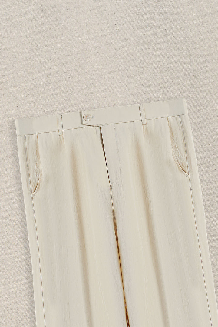 BEIGE PALM GROVE PANTS