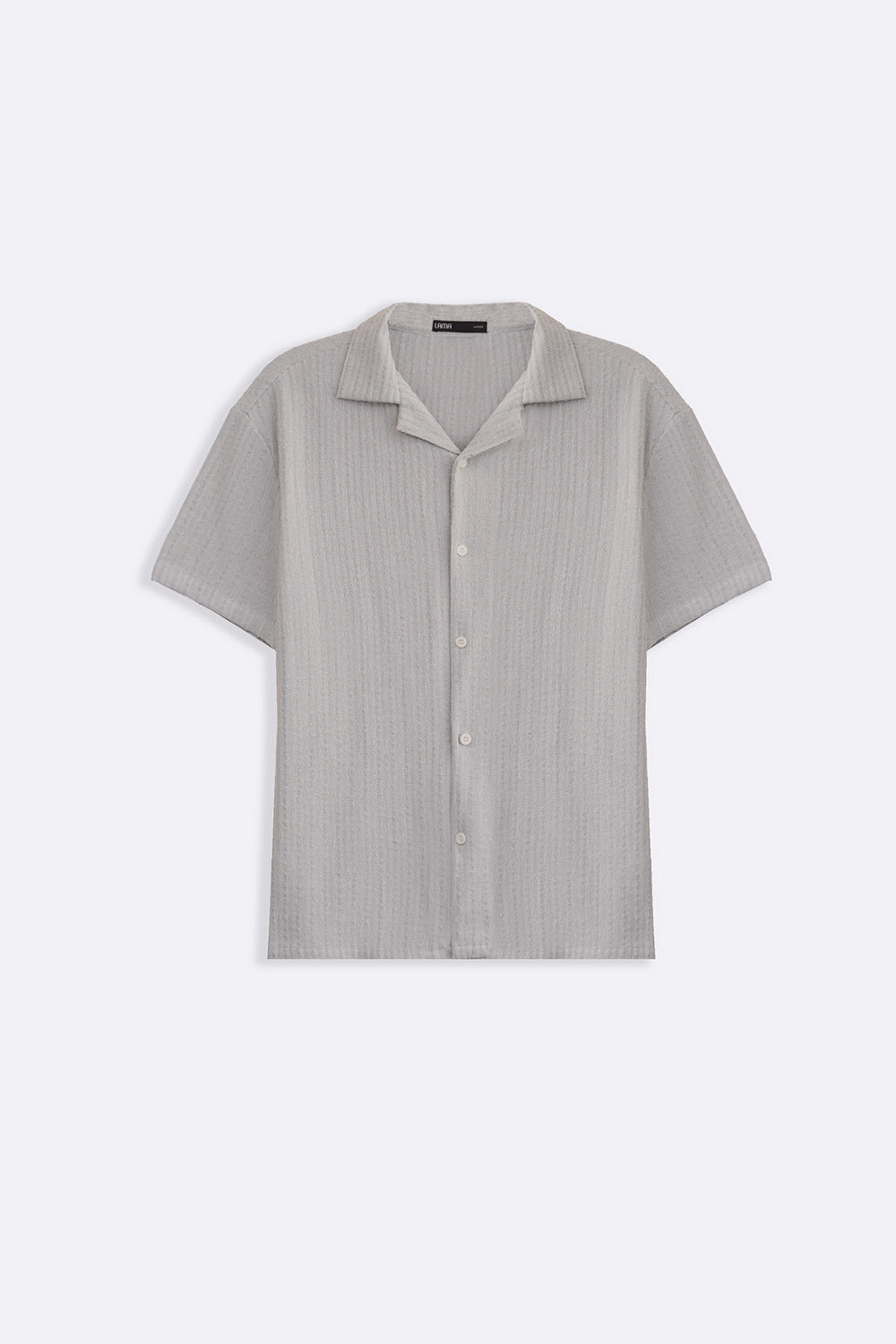 BLUE TEXTURED RESORT SHIRT