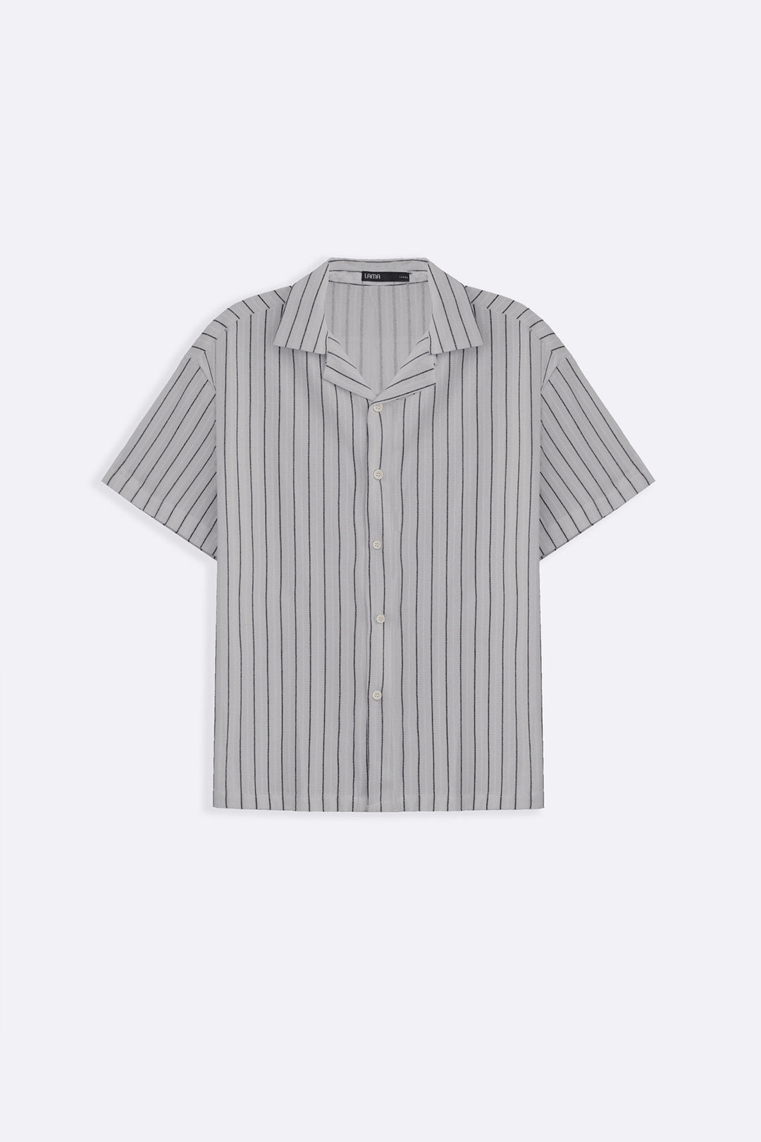 BLUE RELAXED STRIPED SAFARI