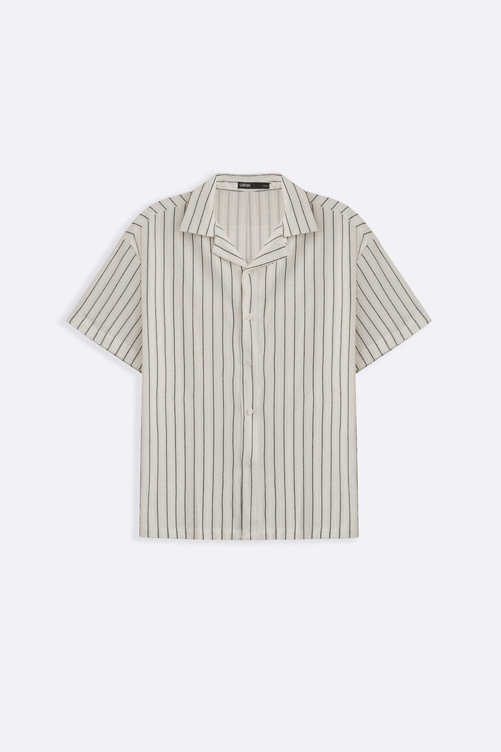 OFF WHITE RELAXED STRIPED SAFARI