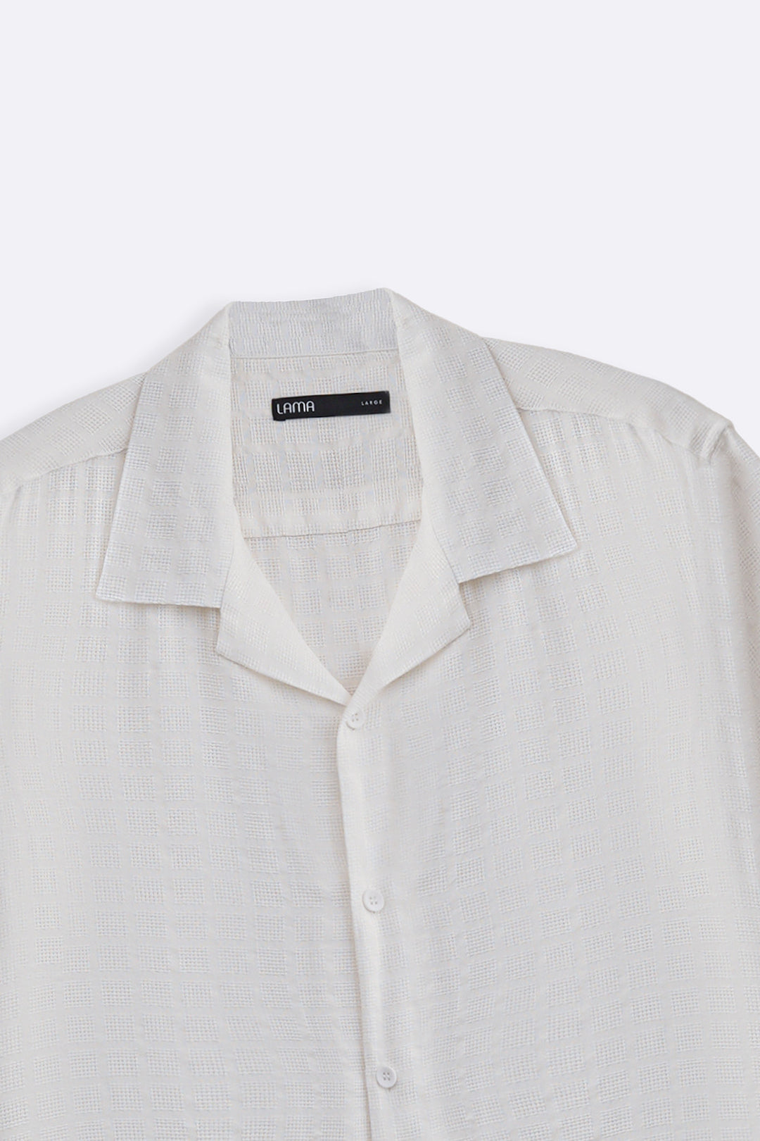 WHITE JACQUARD SUMMER SAFARI