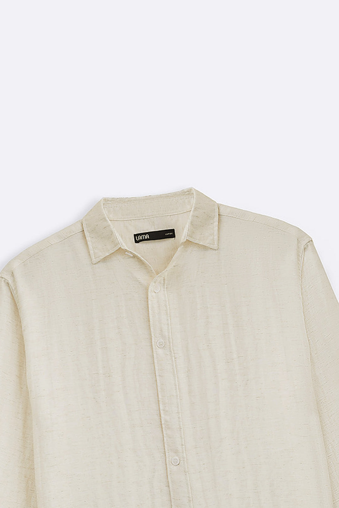 ECRU URBAN TEXTURED SHIRT