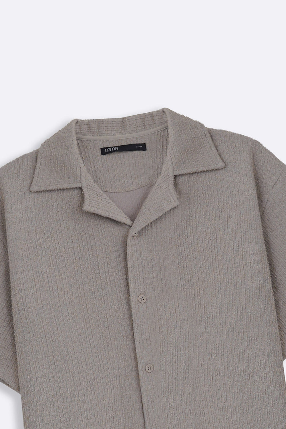 SAND RESORT TEXTURED SHIRT
