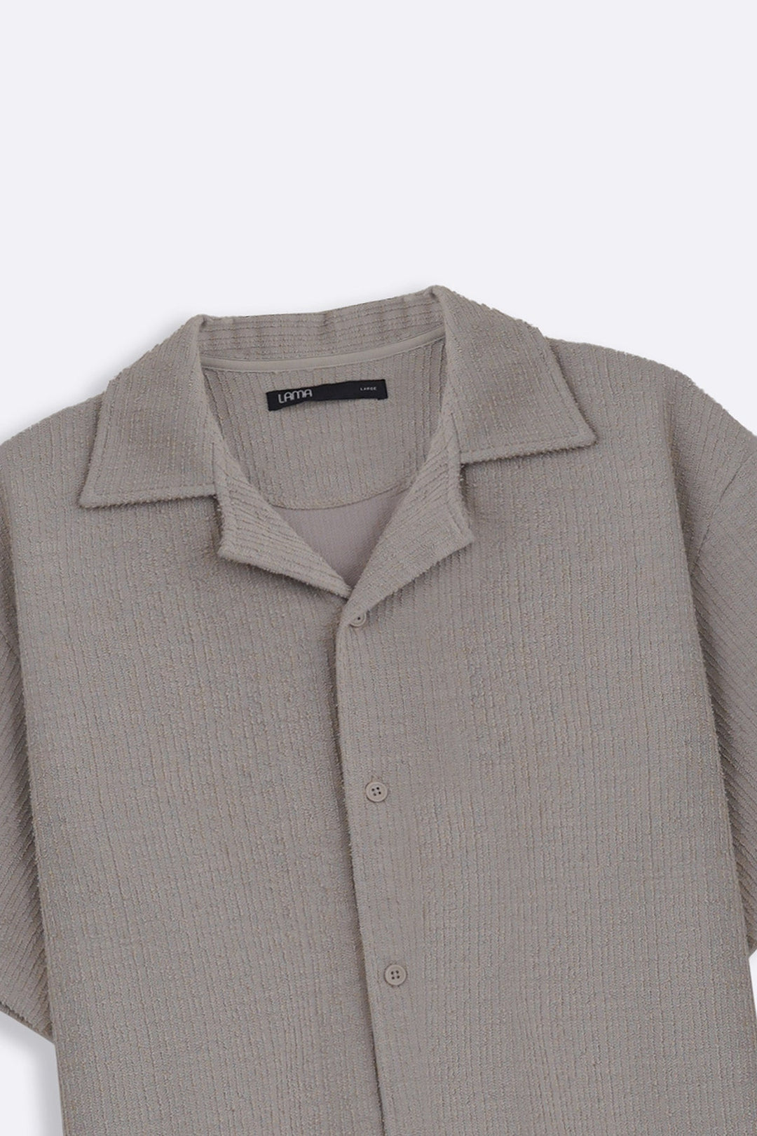 SAND RESORT TEXTURED SHIRT