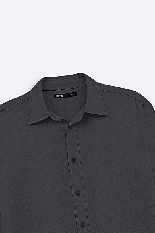 SLUB BUTTON DOWN SHIRT