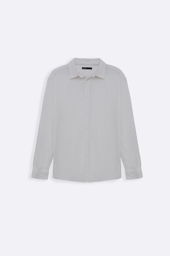 SLUB BUTTON DOWN SHIRT