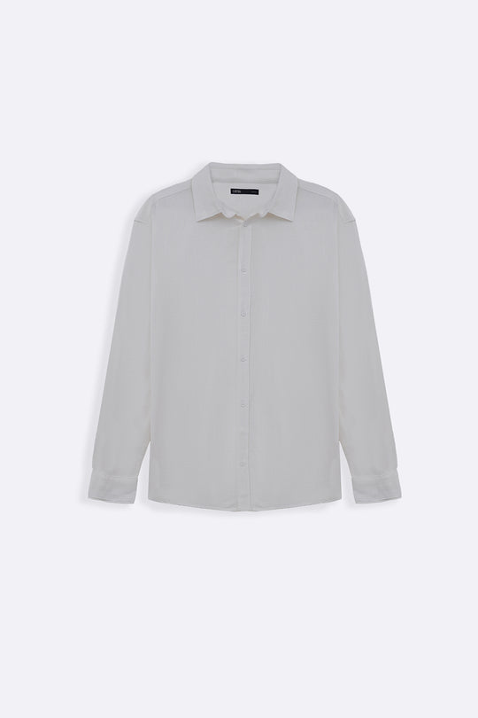 SLUB BUTTON DOWN SHIRT