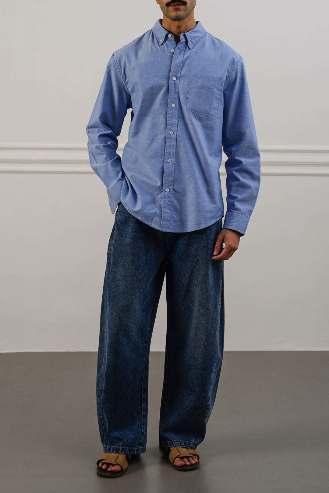 SKY BLUE OXFORD SHIRT