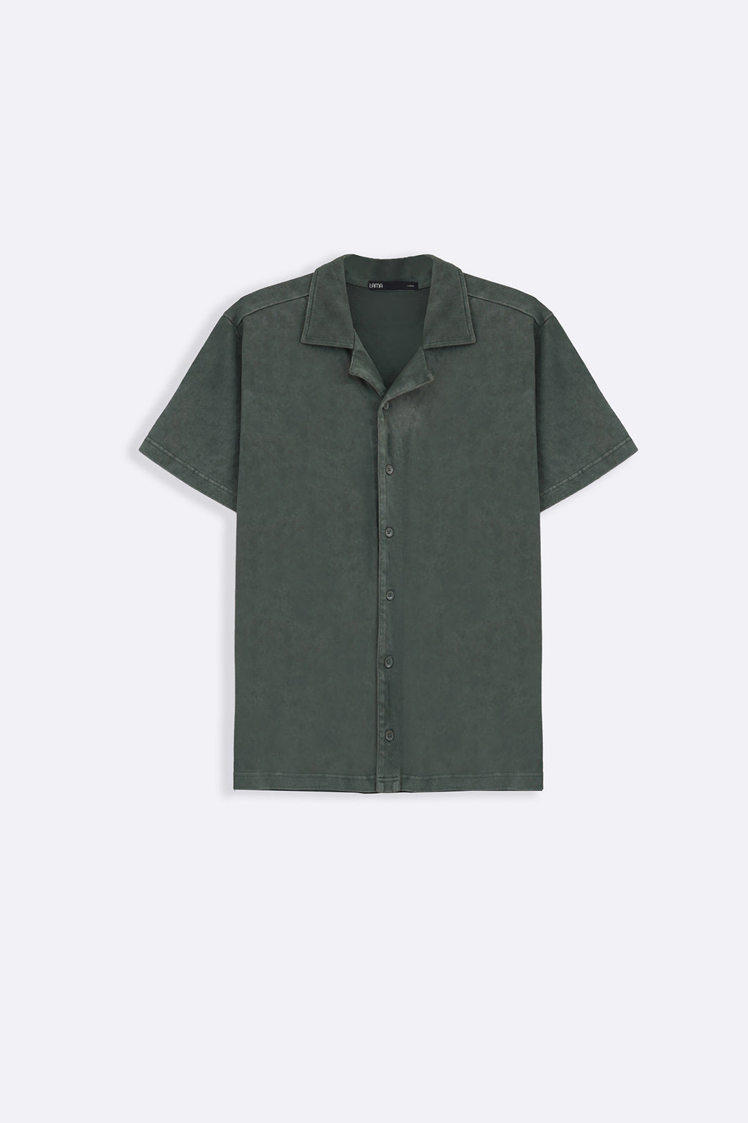 WASHED EFFECT SAFARI SHIRT