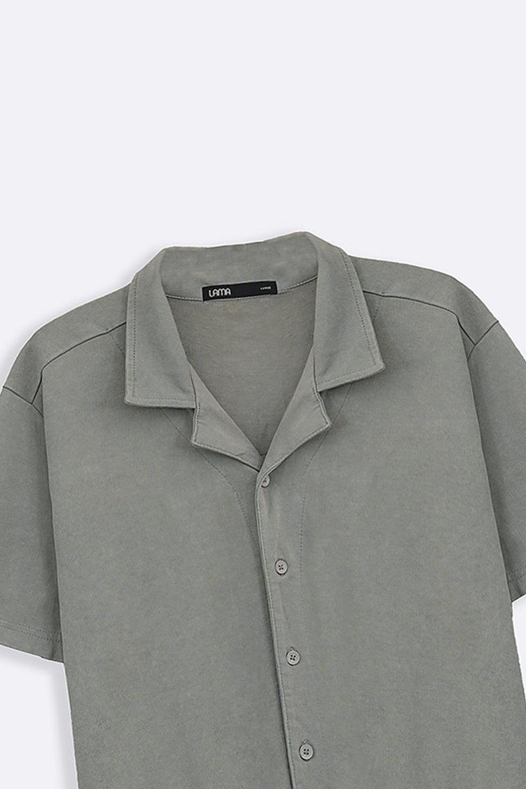 WASHED EFFECT SAFARI SHIRT